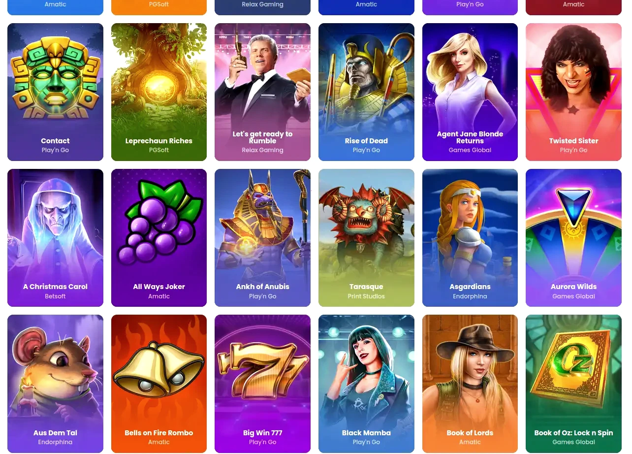 Winshark Casino Spielauswahl und Bonusangebote