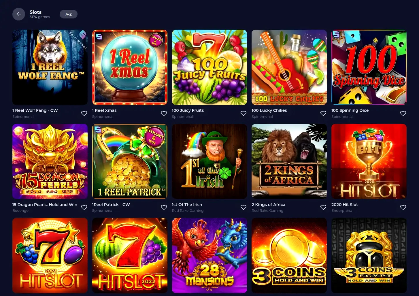 Winshark Casino Bonusangebote Übersicht 2026